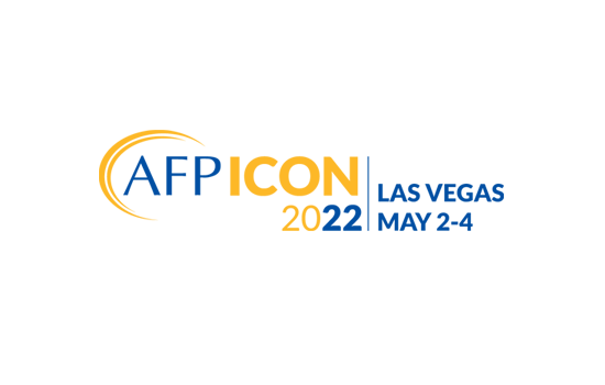 Join us at AFP ICON, Las Vegas May 2nd through 4th booth 239